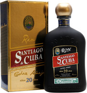 Ром Santiago de Cuba, Extra Anejo, 20 лет, в подарочной коробке, 0.7 л