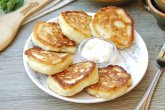 Блинчики из кабачков на простокваше