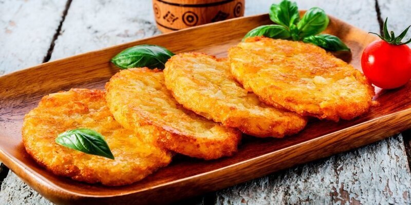 5. Оладьи из кабачков с хрустящей корочкой