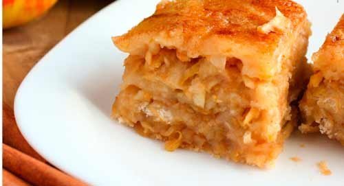 Пирог с яблоками