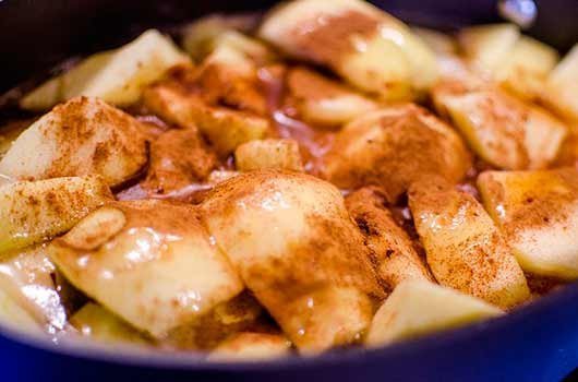 Пирог с яблоками