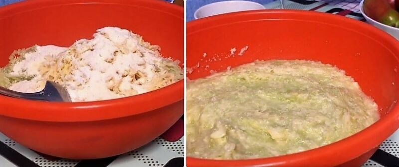 блины с кабачками