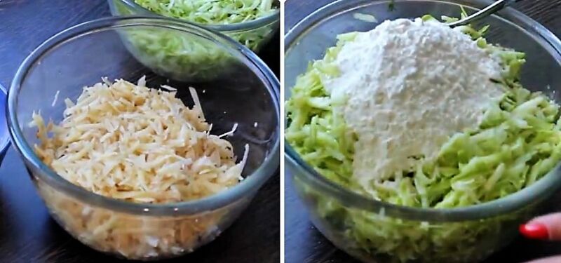 блины с кабачками