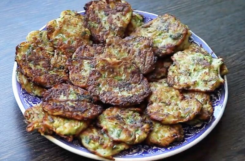 блины с кабачками