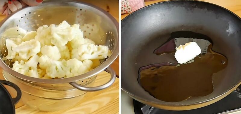 жареная цветная капуста