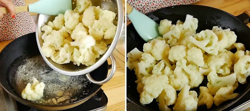 жареная цветная капуста