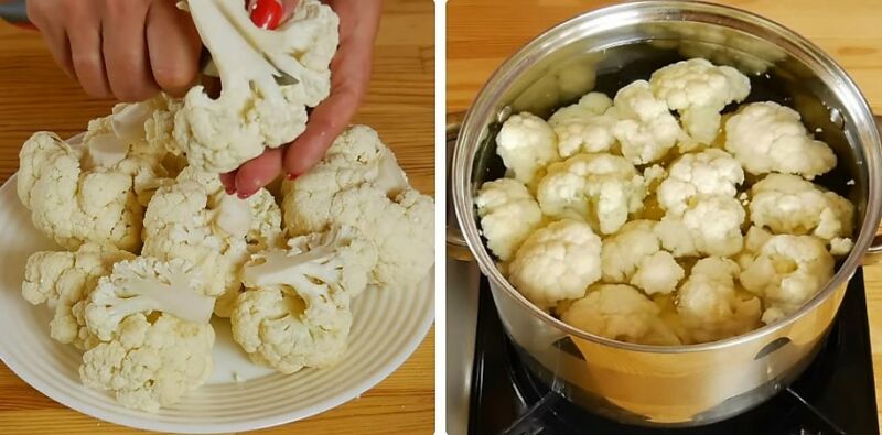 жареная цветная капуста